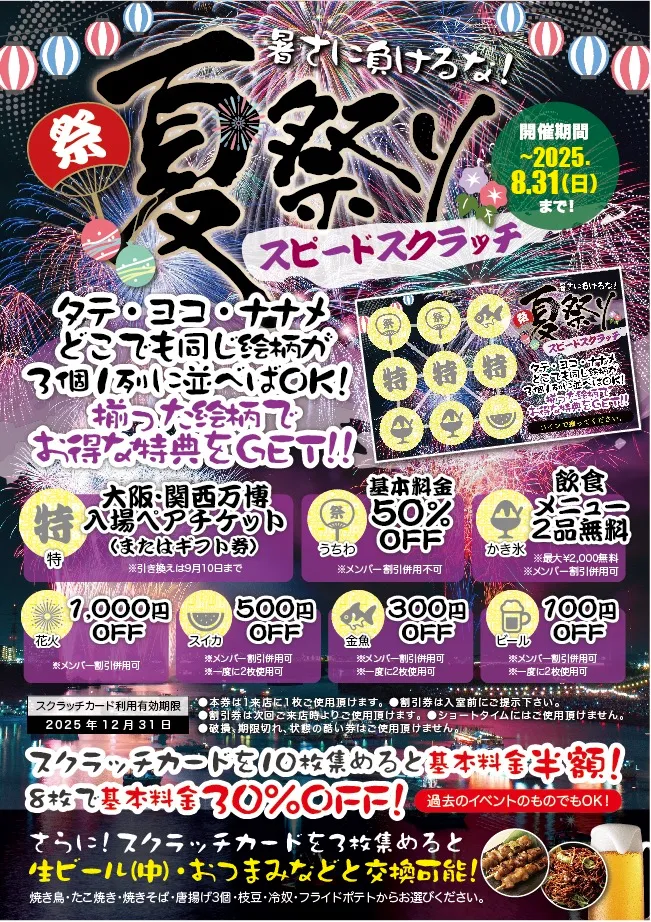 夏祭りスピードスクラッチの詳細